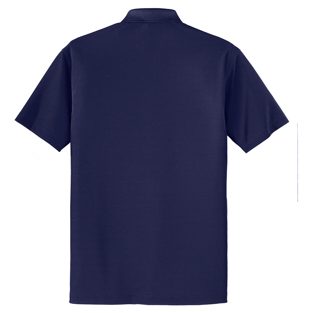 Port Authority Men's True Navy Dry Zone Grid Polo