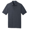 Port Authority Men's Dark Grey Digi Heather Performance Polo