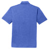 Port Authority Men's True Royal Heather Trace Heather Polo