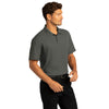 Port Authority Men's Storm Grey SuperPro React Polo