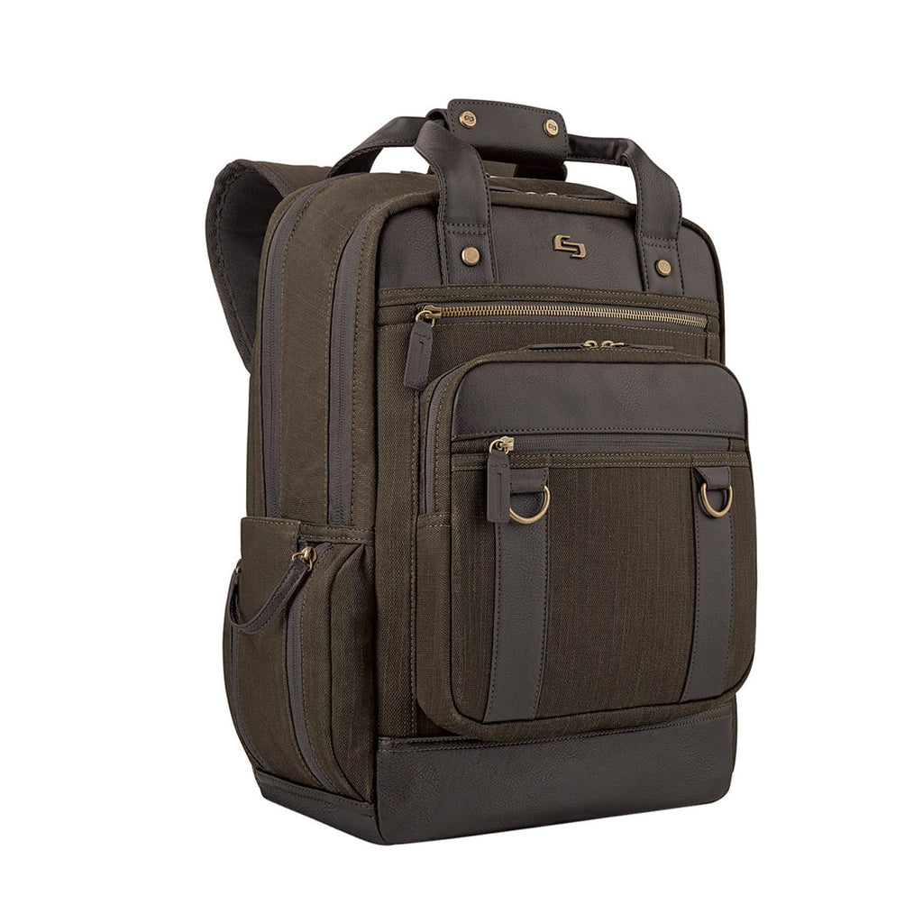 Solo Brown Crosby Backpack