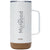 Perka White Kerstin 16 oz. 304 Stainless Steel Mug