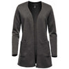 Stormtech Women's Graphite Heather Chelsea Open Cardigan