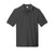 Port & Company Men's Charcoal Ring Spun Pique Polo