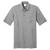 Port & Company Men's Athletic Heather Core Blend Jersey Knit Pocket Polo