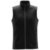 Stormtech Men's Black/Dolphin Orbiter Softshell Vest