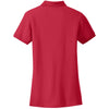 Port Authority Women's Rich Red Core Classic Pique Polo