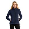 Port Authority Women's Insignia Blue/River Blue Navy Ultra Warm Brushed Fleece Jacket