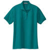 Port Authority Women's Teal Green Silk Touch Polo