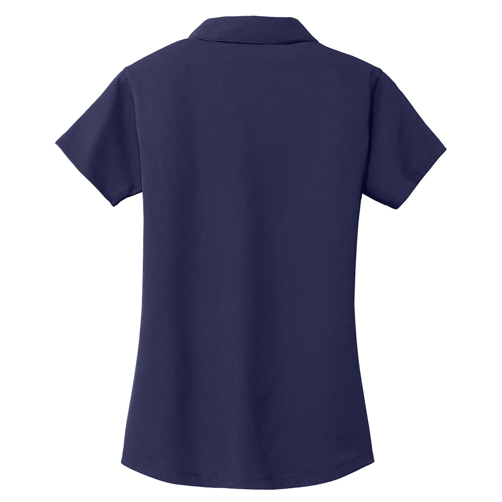 Port Authority Women's True Navy Dry Zone Grid Polo