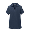 Port Authority Women's Dress Blue Navy Digi Heather Performance Polo