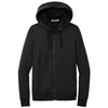 Port Authority Women's Deep Black Smooth Fleece Hooded Jacket