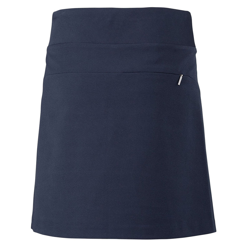 Cutter & Buck Women's Liberty Navy DryTec Pacific Pull-On Skort