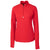 Cutter & Buck Women's Red DryTec Traverse Half-Zip