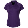 Cutter & Buck Women's College Purple Forge Polo