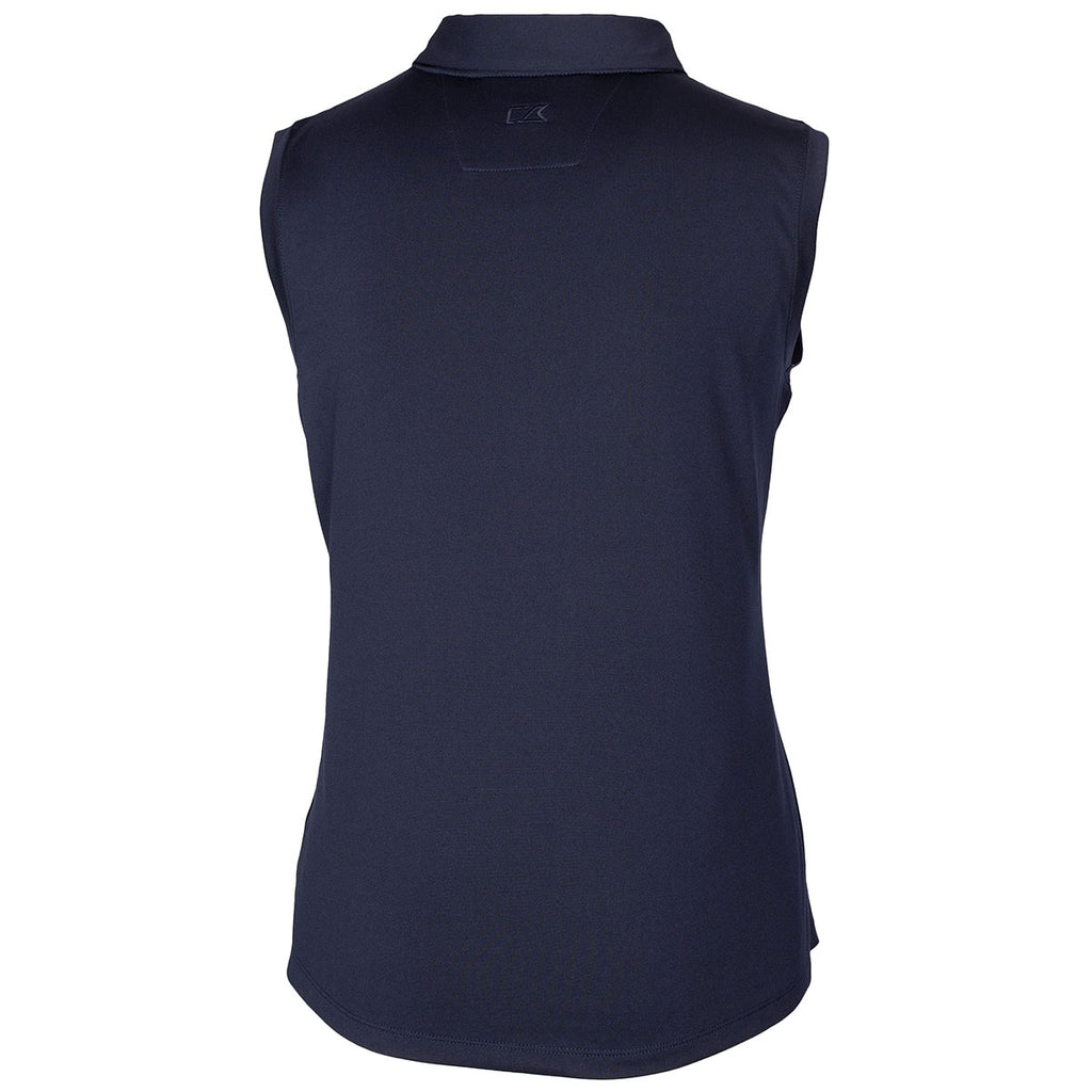 Cutter & Buck Women's Liberty Navy Forge Sleeveless Polo