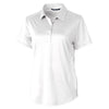 Cutter & Buck Women's White Prospect Polo