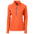 Cutter & Buck Women's College Orange Adapt Eco Knit Recycled Half Zip Pullover