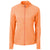 Cutter & Buck Women's College Orange Heather Adapt Eco Knit Heather Recycled Full Zip