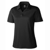 Cutter & Buck Women's Black DryTec S/S Genre Polo