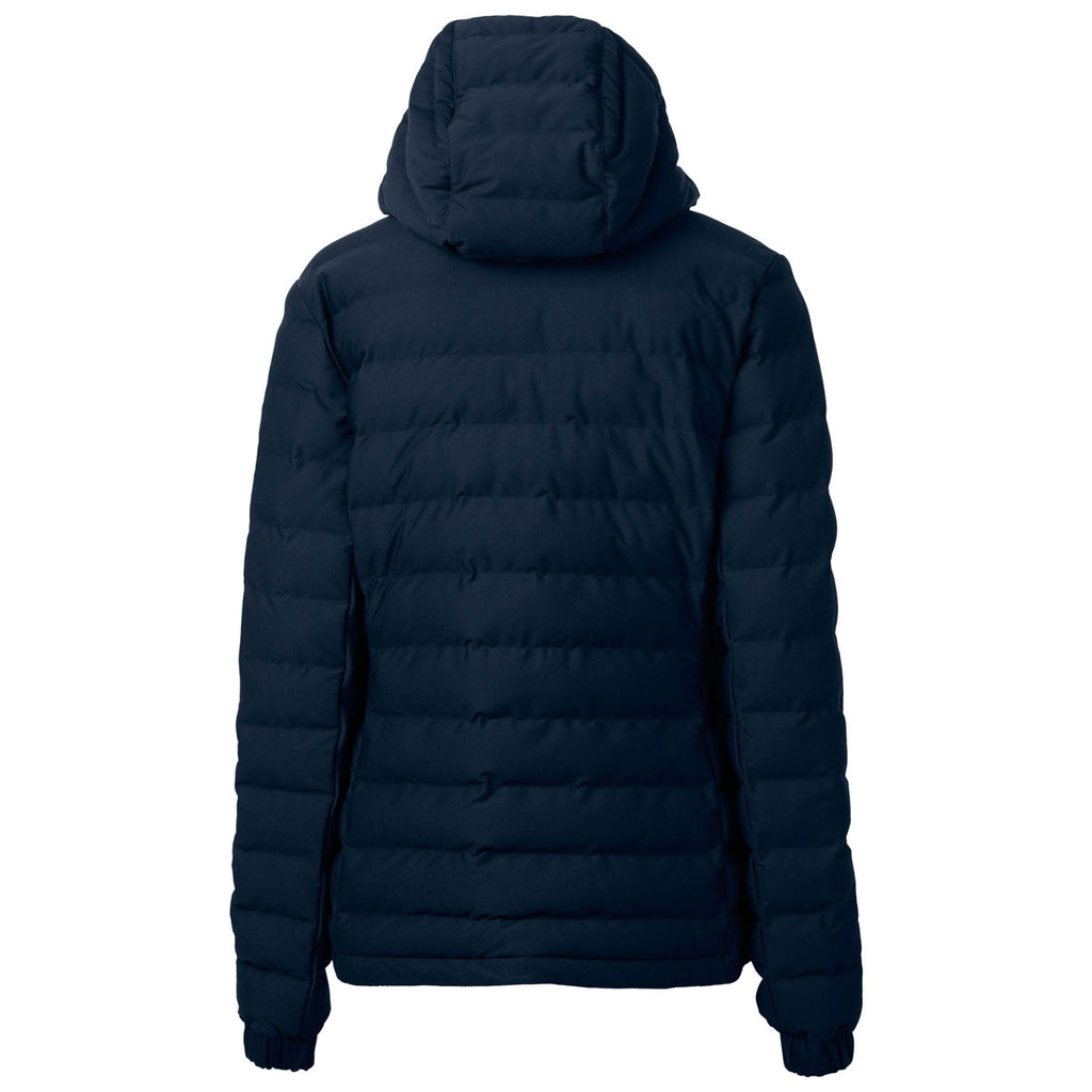 Cutter & Buck Women's Navy Blue Ridge Repreve Eco Insulated Puffer Jacket