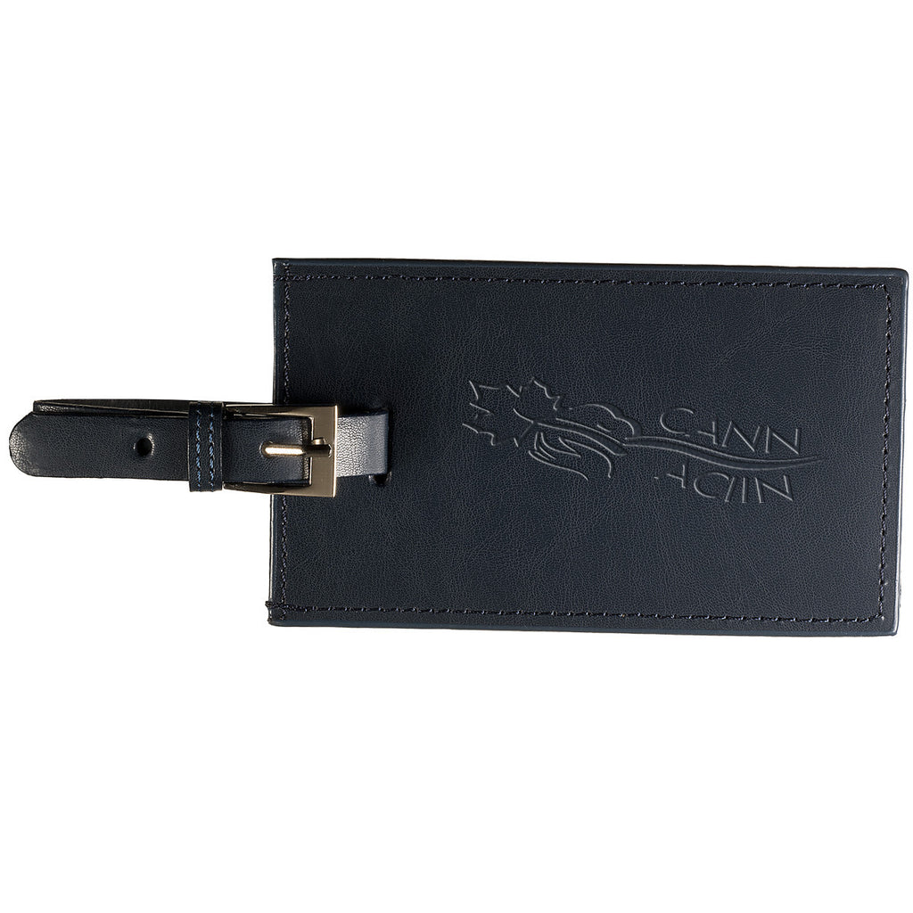 Leeman Navy Whitney Luggage Tag