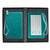 Leeman Teal Venezia Luggage Tag Set