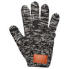 Leeman Grey Heathered Knit Gloves