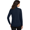 Port Authority Women's River Blue Navy Dry Zone UV Micro-Mesh 1/4 Zip