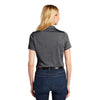 Port Authority Women's Deep Black Shadow Stripe Polo