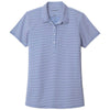 Port Authority Women's True Royal/White Gingham Polo