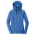 New Era Women's Royal Heather Tri-Blend Fleece Pullover Hoodie