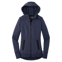 New Era Women's True Navy Venue Fleece Full-Zip Hoodie