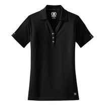 OGIO Women's Black Glam Polo