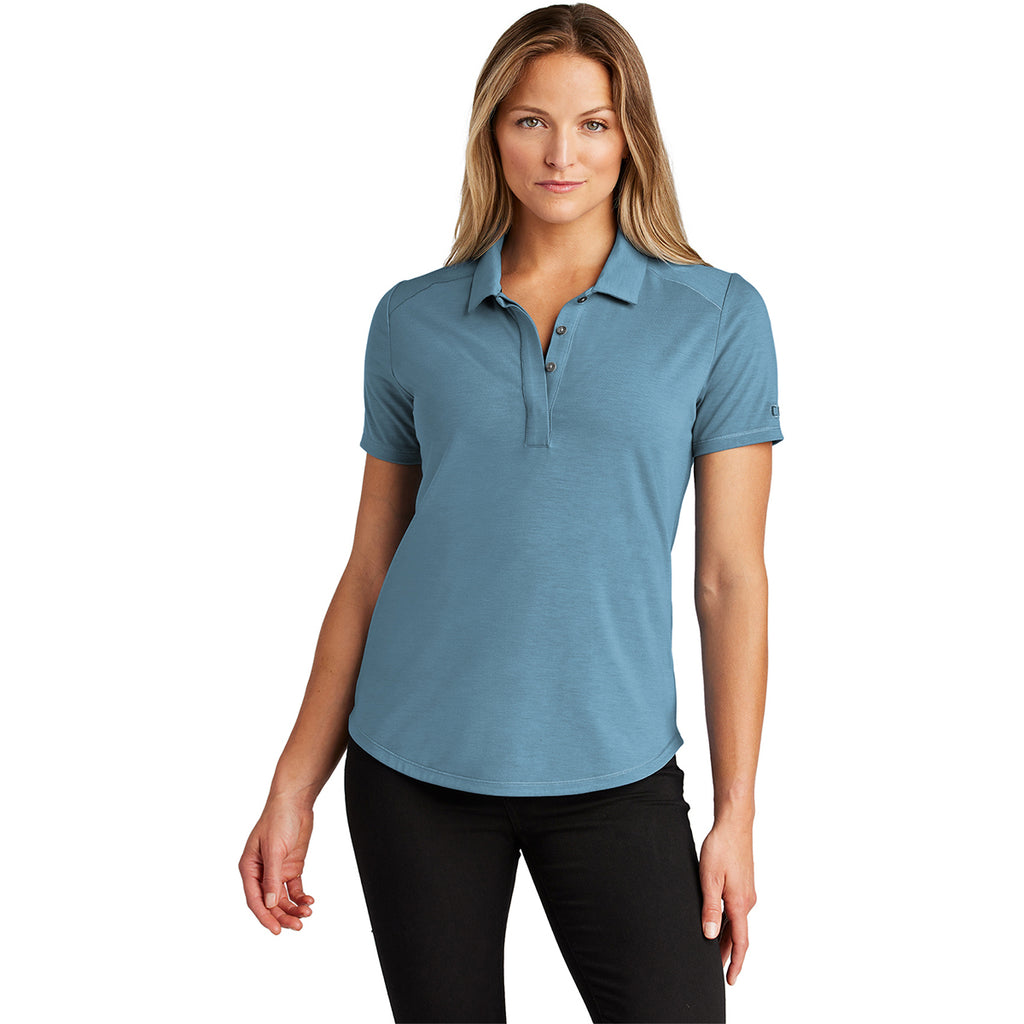 OGIO Women's Blue Mist Motion Polo