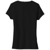 Port & Company Women's Black Tri-Blend V-Neck Tee