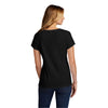 Port & Company Women's Black Tri-Blend V-Neck Tee