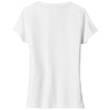 Port & Company Women's White Tri-Blend V-Neck Tee