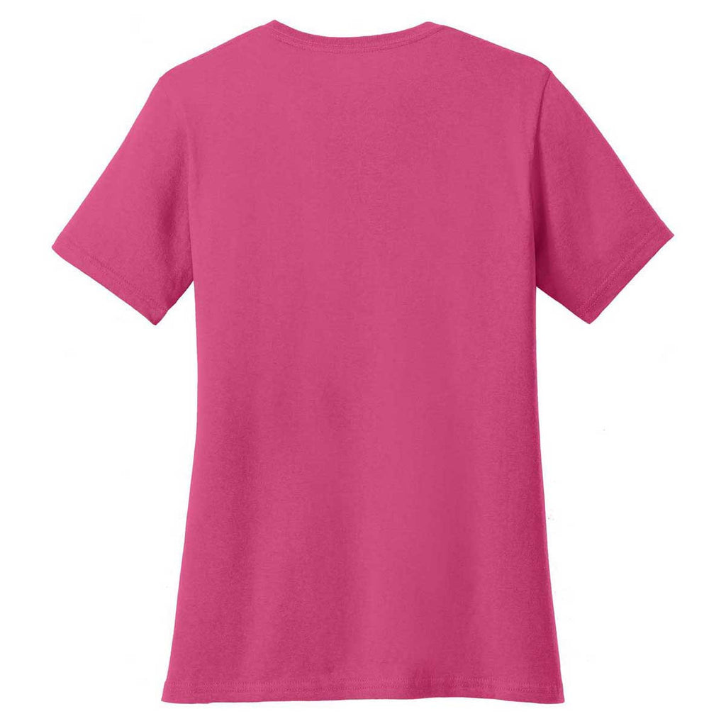 Port & Company Women's Sangria Core Cotton Tee