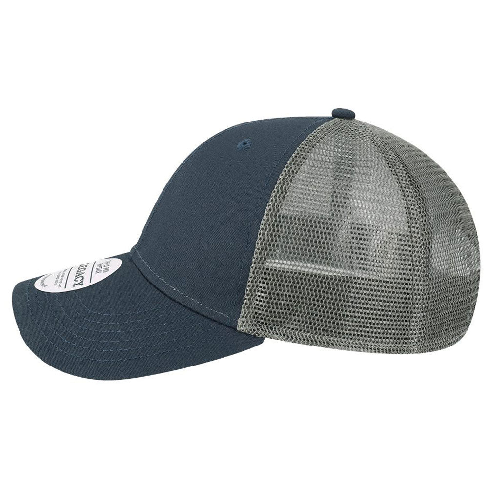 Legacy Navy/Dark Grey Lo-Pro Snapback Trucker Cap