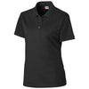 Clique Women's Black Malmo Pique Polo