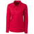 Clique Women's Red Long Sleeve Spin Pique Polo