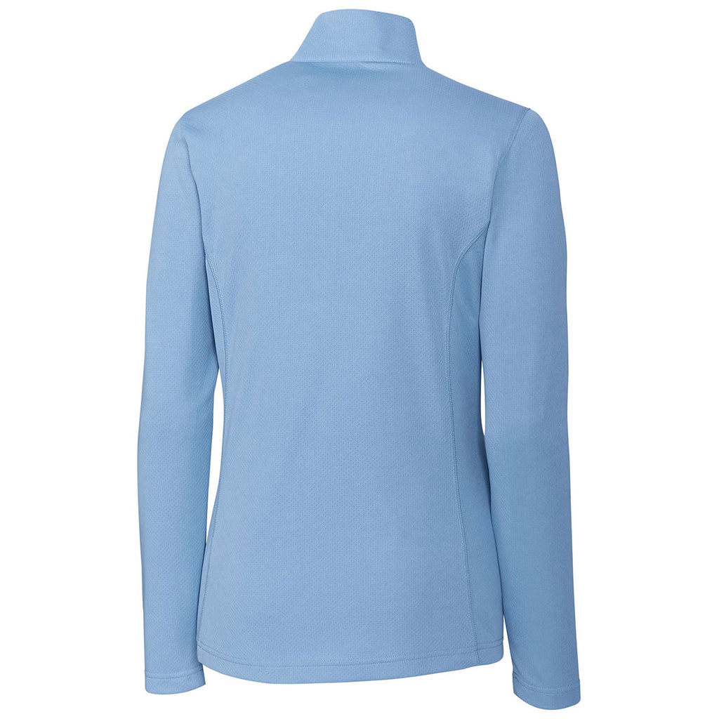 Clique Women's Light Blue Ice Half Zip