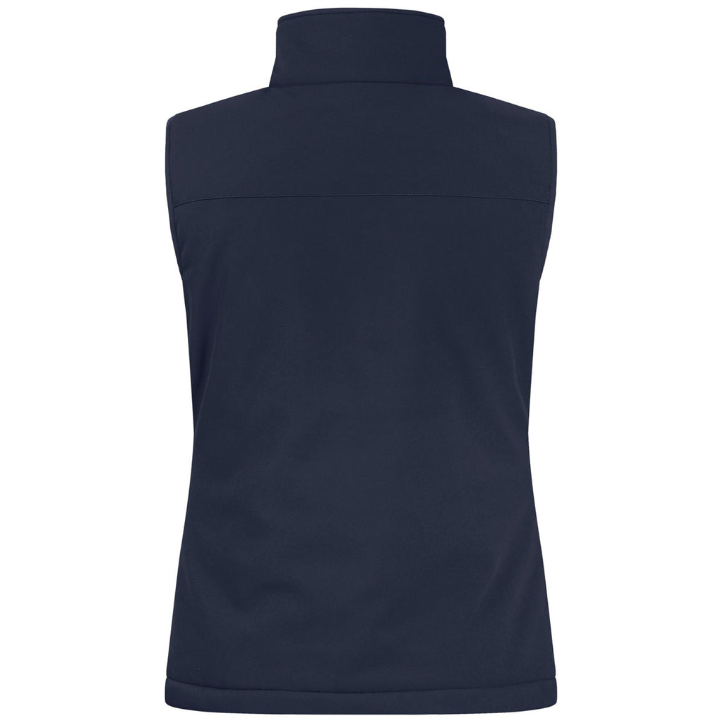 Clique Women's Dark Navy Equinox Insulated Softshell Vest