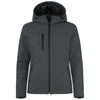 Clique Women's Pure Slate Equinox Insulated Softshell Jacket