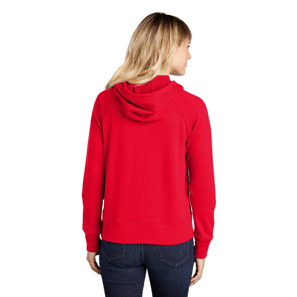 Sport-Tek Women's True Red Lightweight French Terry Pullover Hoodie