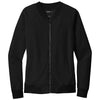 Sport-Tek Women's Black Lightweight French Terry Bomber