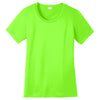 Sport-Tek Women's Neon Green PosiCharge Tough Tee