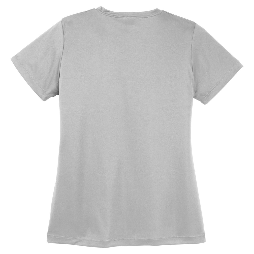 Sport-Tek Women's Silver PosiCharge Competitor Tee