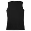 Sport-Tek Women's Black Sleeveless PosiCharge Competitor V-Neck Tee